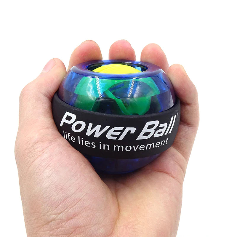 LED Wrist Ball Trainer Gyroscope Strengthener Gyro Power Ball Arm Exerciser Exercise Machine Gym Power Ball Fitness Equipment