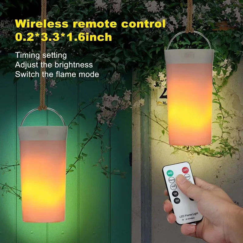 LED Flame Lamps for Room Simulated Flame Night Lights Lava Lamps Indoor Bar Ktv Wedding Decoration for Christmal New Year Gift