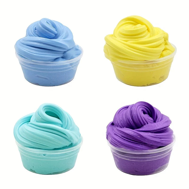 60Ml Butter Slime Polymer Putty Non-Sticky Light Soft Cotton Charms for Diy Plasticine Supplies Modelling Birthday Party Favors