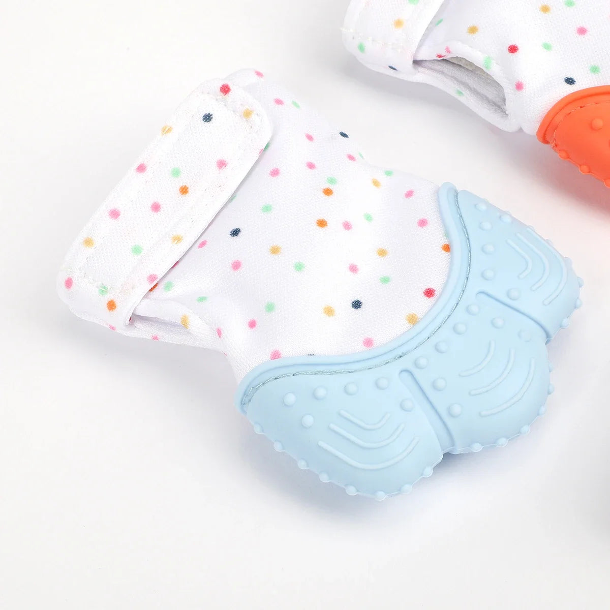 Baby Teether Cartoon Printed Children'S Gloves for Children and Babies Teethers anti Eating Hand Teething Chewing Toy Baby Stuff