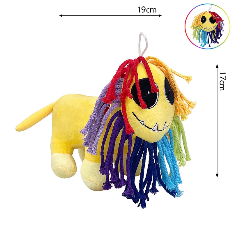 Nightmare Critters Plush Toy Doll 14-34Cm Yarnaby Pianosaurus Song Harley Sawyer Plush Soft Stuffed Animals Toys Children Gift