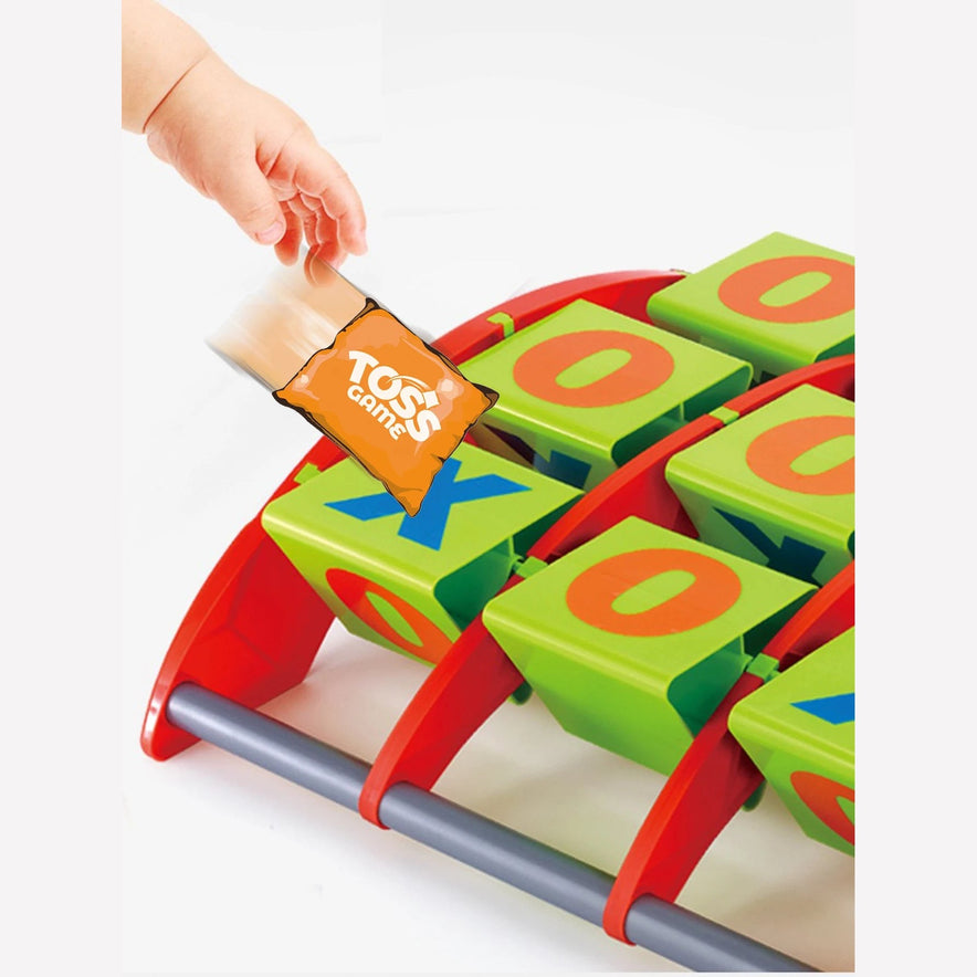 Nine-Square Grid Sandbag Throwing Game Set Toy 3×3 Sandbag Bean Bag Throwing Competition Game Toy