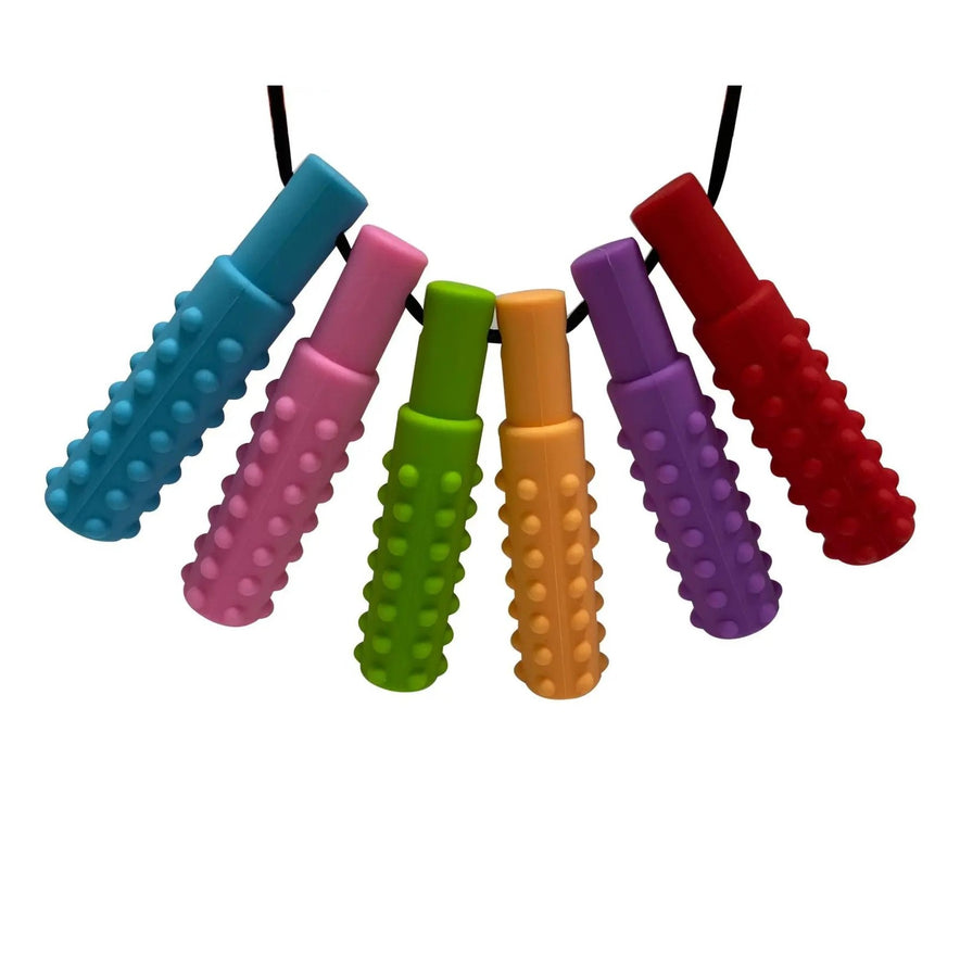 Sensory Chew Necklace for Autism Support and Stress Relief