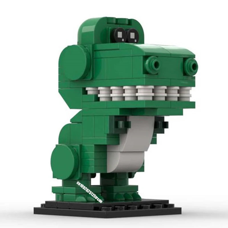 New Hot Famous Toys Movie Series Toy Storyed Character Square Head Figures Model Blocks Diy Creative Ideas Kid Birthday Gifts
