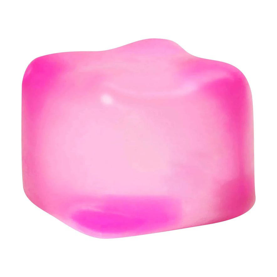 Ice Cube Shaped Fidget Toy Square Stress Relief Ball Squishy Squeeze Toys for Anxiety ADHD Stress Relief Gift for Adults