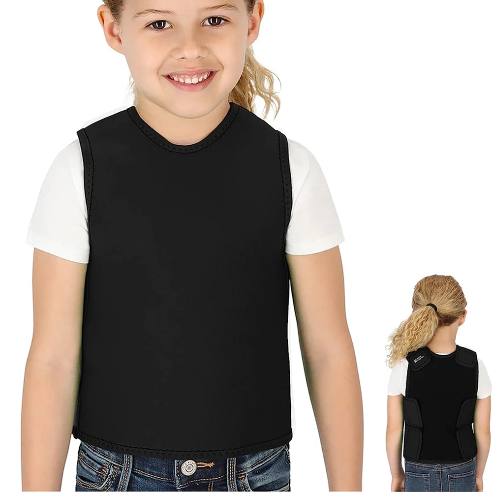 Sensory Compression Vest for Kids Children with Autism, Hyperactivity, Mood Disorder, Child Soft Breathable Pressure Vest