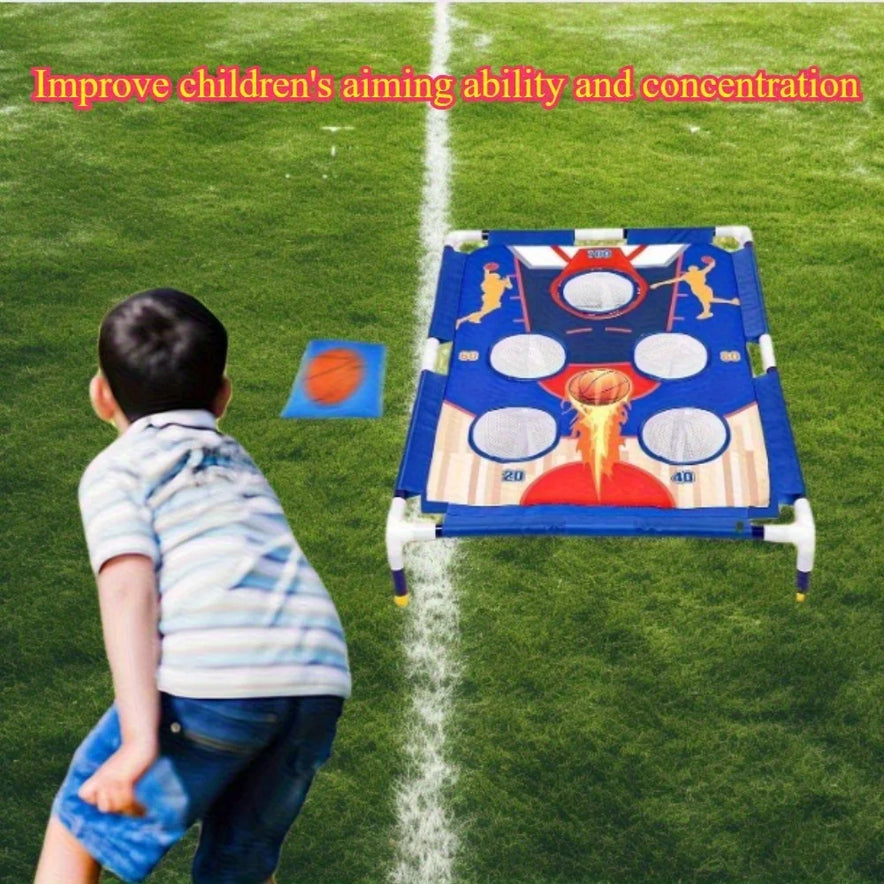 Sandbag Throwing Game, Portable Adult Toys for Boys and Girls Ages 3 +, Bean Bag Game Set,The Best Gift for Children