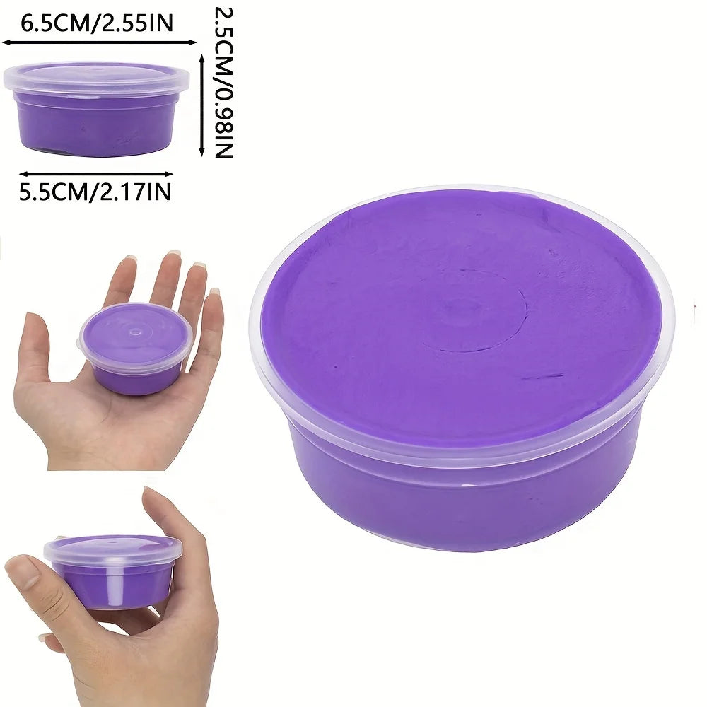 60Ml Butter Slime Polymer Putty Non-Sticky Light Soft Cotton Charms for Diy Plasticine Supplies Modelling Birthday Party Favors