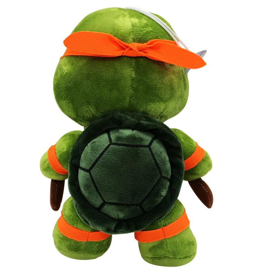 25Cm Ninja Turtles Plush Dolls Anime Game TMNT Leo Raph Mike Don Stuffed Animals Decoration Ornament Toys for Kids Birthday Gift