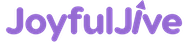 JoyfulJive logo featuring vibrant, playful design elements representing sensory products for all ages.
