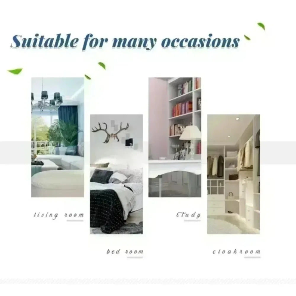 Collage with four images labeled living room, bedroom, study, and cloakroom under “Suitable for many occasions”—upgrade your space with the MINISO Cartoon Hopscotch Carpet Non-Slip Mat, perfect for childrens rooms, studies, and home decor.