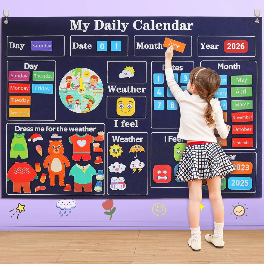 Farm Animals Felt Story Busy Board 4 in 1 Themed Storytelling Farm Sea Zoo Vehicle Early Learning Interactive Wall Hanging Gifts