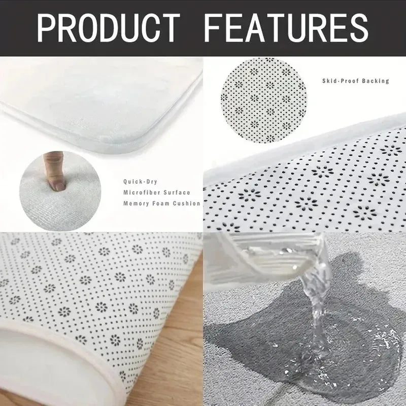 Children'S Hop Count Rugs Hopscotch Large Area ABC Alphabet Education Playroom Carpet Decor Bedroom Anti-Slip Floor Mat Alfombra