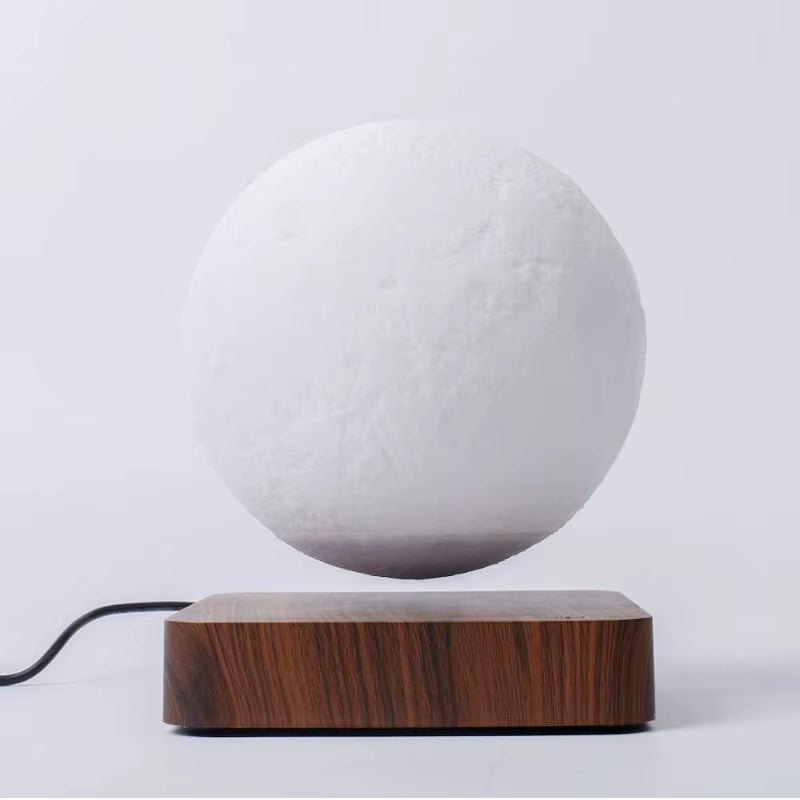 Floating Moon Lamp with Magnetic Levitation - Touch Control Night Light for Home Décor and Unique Gift