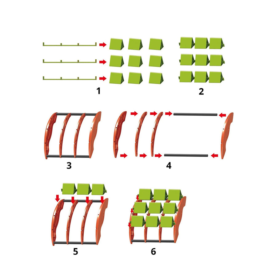 Nine-Square Grid Sandbag Throwing Game Set Toy 3×3 Sandbag Bean Bag Throwing Competition Game Toy