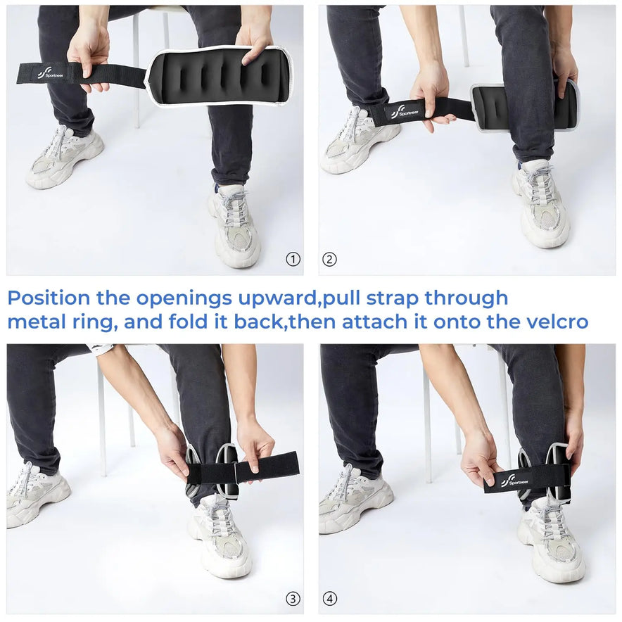 Ankle Weights Wrist Weights Sets 2 Lbs Pair & 1 Lbs Each for Men Women Gym Fitness Strength Training Wrist Weight Set