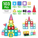 Hot Selling Magnetic Tiles Building Blocks Children Magnet Construction Set Montessori Educational Games Toys for Kids