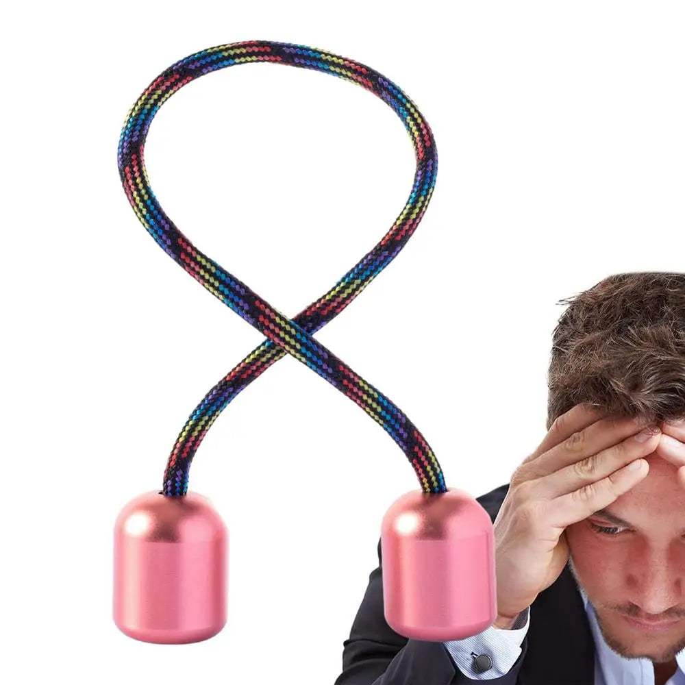 Fidget Toy Worry Beads Finger Skill for Men Women Anxiety Relief Fingertips for Game Non-Stop Kinetic Art