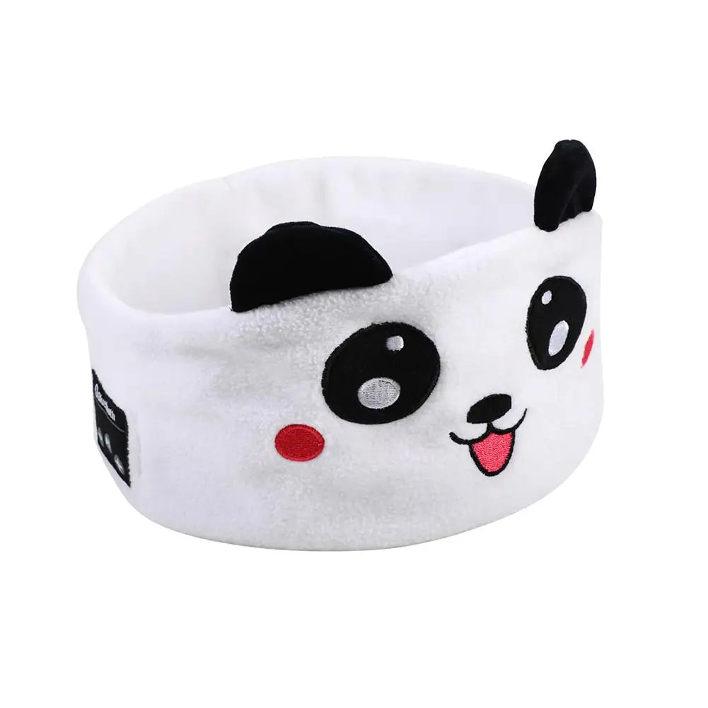 Adorable Bluetooth 5.0 Animal-Themed Sleep Mask Headphones for Kids with Wireless Earbuds