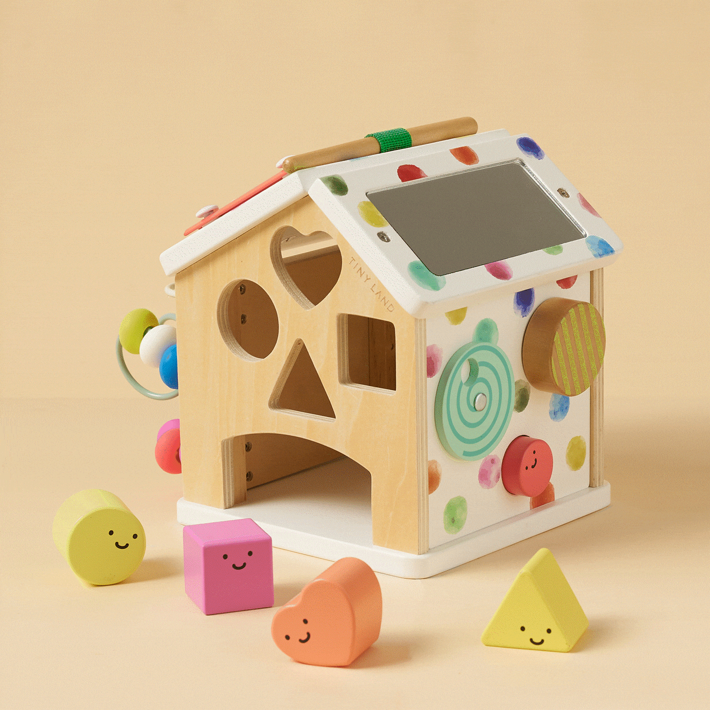Montessori Cottage Activity Cube – Rainbow