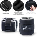 Ankle Weights Wrist Weights Sets 2 Lbs Pair & 1 Lbs Each for Men Women Gym Fitness Strength Training Wrist Weight Set