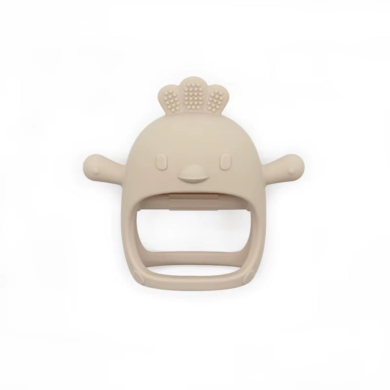 Color Kids Silicone Teether Toy BPA Free Baby 0-12 Toys Teething Gloves Sensory Toys for Kid Silicone Animal Soothing Molar Toys