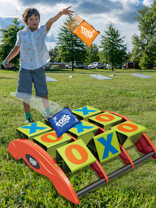 Nine-Square Grid Sandbag Throwing Game Set Toy 3×3 Sandbag Bean Bag Throwing Competition Game Toy
