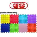 Montessori Educational Sensory Toys Sensory Integration Training Balance Stone Set Children Game Parish Sports Activities Games