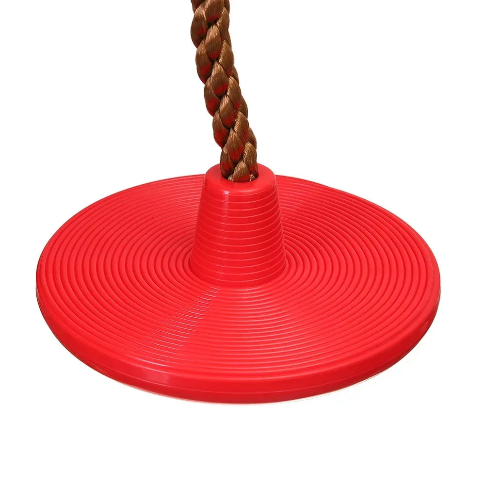 Kids' Tree Swing Chair – Outdoor Disc Swing for Children (Small & Large Size, Durable Hanging Seat for Garden/Backyard)