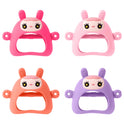Color Kids Silicone Teether Toy BPA Free Baby 0-12 Toys Teething Gloves Sensory Toys for Kid Silicone Animal Soothing Molar Toys