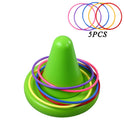 Children Balance Training Sensory Integration Toy Unicorner Chair Throwing Ring Funny Game Balance Perception Kids Teaching Aid