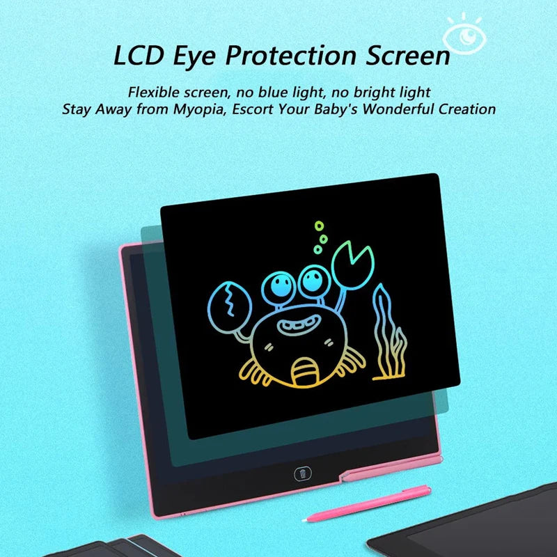 16" / 20" Lcd Writing Tablet / Drawing Tablet / Drawing Board Smart Erasable Graphics Tablet Drawing Writing Pad Children Toys