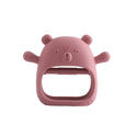 Baby Teether Gloves Kids Cartoon Bear Teething Silicone Dental Care Gums Anti-Eating Hand ​Molar Stick BPA Free ​Baby Accessorie
