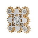 Bike Chain Metal Fidget Spinner 9 Gear Linkage Hand Spiner Magnetic Slider Stress Relief Toys for Adults EDC Funny Gifts