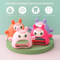 Color Kids Silicone Teether Toy BPA Free Baby 0-12 Toys Teething Gloves Sensory Toys for Kid Silicone Animal Soothing Molar Toys