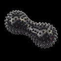 1Pc Peanut Massage Ball Shedgehog Sensory Training Grip Ball Muscle Pain Stress Sensory Ball Foot Muscle Massager Relaxation