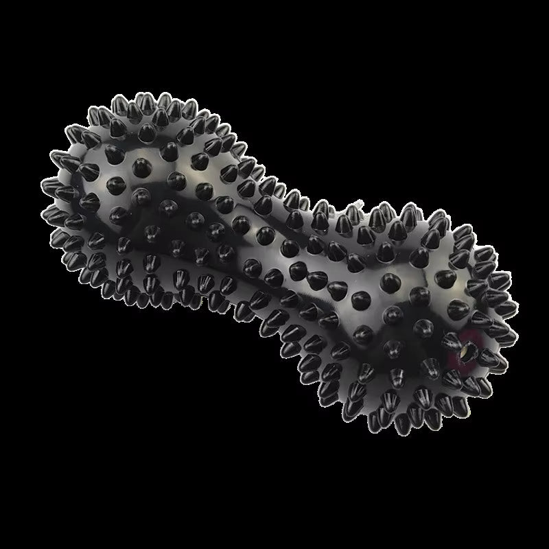 1Pc Peanut Massage Ball Shedgehog Sensory Training Grip Ball Muscle Pain Stress Sensory Ball Foot Muscle Massager Relaxation