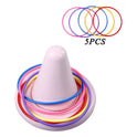 Kids Balance Training Unicorner Chair with Throwing Ring - Fun Sensory Game for Developing Perception and Coordination