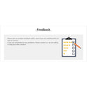 Illustration of a feedback form with a clipboard and five stars. Users are invited to give five stars if satisfied or contact for help if unsatisfied, with vibrant clarity inspired by the Vibrant Dual Tip Brush Pen Marker Set, offering 12 to 160 colors for creative drawing and sketching.