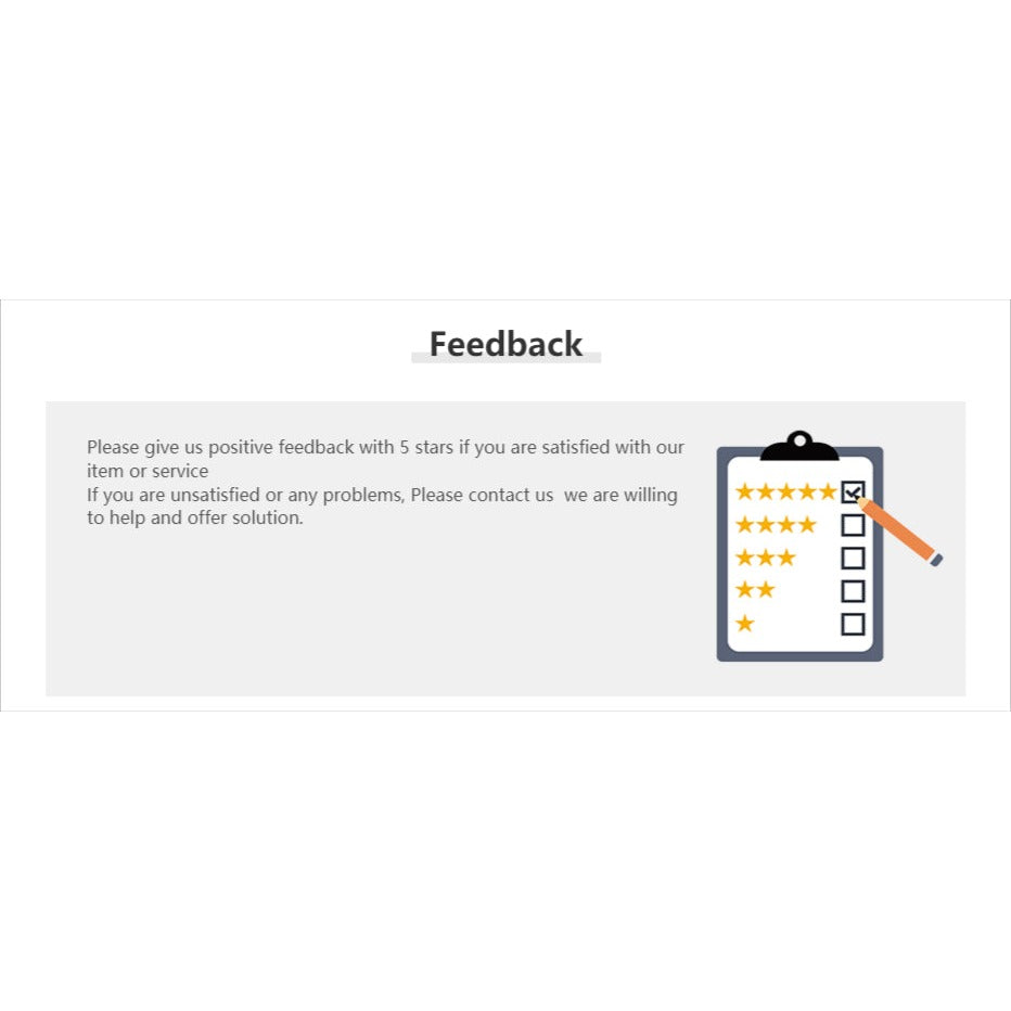 Illustration of a feedback form with a clipboard and five stars. Users are invited to give five stars if satisfied or contact for help if unsatisfied, with vibrant clarity inspired by the Vibrant Dual Tip Brush Pen Marker Set, offering 12 to 160 colors for creative drawing and sketching.