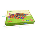 The Kindergarten Parent Garden Wooden 108 Beads Training Wear Beads Toy Early Education Enlightenment Montessori Baby Toys