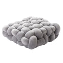 Creative Knotted Ball Cushion - Versatile Decorative Pillow for Sofa, Floor, and Backrest Support