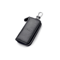 The ONO Roller Premium Keychain Case is a black leather zipper pouch with a silver clasp and ONO embossed on the front—ideal for keeping your ONO tools secure in style.