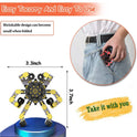 12/16PCS Creative Sensory Fidget Toys - Deformable Chain Robot Spinners for Stress Relief and Fun