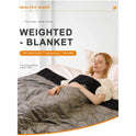 Premium Woven Flannel & Sherpa Weighted Blanket for Adult Comfort