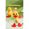 Dancing Electric Duck with Flashing Eyes and Musical Fun - Cute Educational Toy for Kids