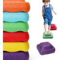 3-Piece Kids Balance Training Foam Stacking Stones Sensory Playset for Outdoor Fun