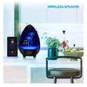 Serene Jellyfish Mood Light - USB Powered Night Lamp for Home and Office Decor