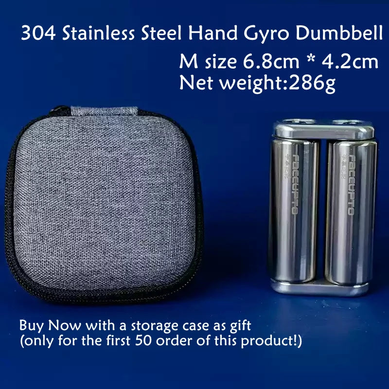 Stainless Steel Gyro Ball for Grip Strength