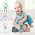 6-in-1 Baby Stacking Cups – Montessori-Inspired Educational Toy, Nesting & Bath Play for 6 Months+ Boys & Girls